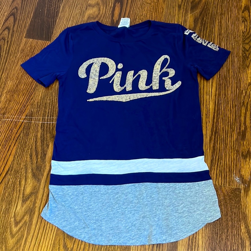 Pink Victoria’s Secret short sleeve tee